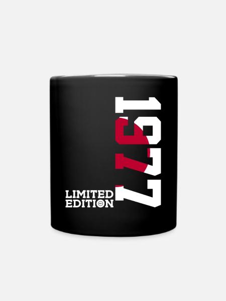LIMITED EDITION 1977 JAPAN 49TH BIRTHDAY - Full Colour Mug - black