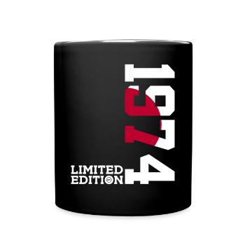 LIMITED EDITION 1974 JAPAN 52ND BIRTHDAY - Full Colour Mug - black - Front