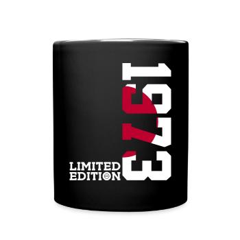 LIMITED EDITION 1973 JAPAN 53. GEBURTSTAG - Tasse einfarbig - Schwarz - Vorne