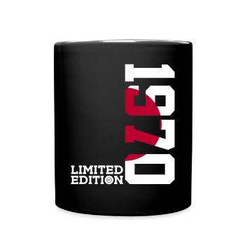 LIMITED EDITION 1970 JAPAN 56. GEBURTSTAG - Tasse einfarbig - Schwarz - Vorne