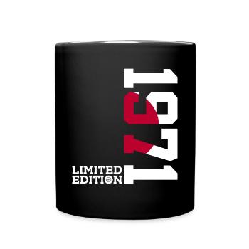 LIMITED EDITION 1971 JAPAN 55TH BIRTHDAY - Full Colour Mug - black - Front