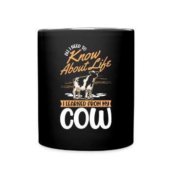 Vache Éleveurs de bovins Éleveurs Vaches Éleveur - Mug uni - noir - Devant