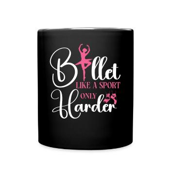 Ballet Danseuse Danse Ballerine - Mug uni - noir - Devant