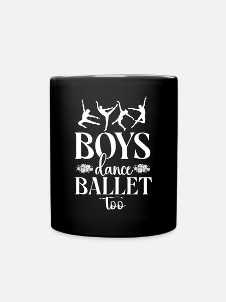 Ballet Dancer Dance Girl Ballerina - Full Colour Mug - black