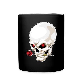 Skull Dart Dart Dart - Mug uni - noir - Devant