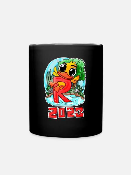 Rente 2023 Ruhestand Renteneintritt Rentner - Tasse einfarbig - Schwarz