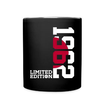 LIMITED EDITION 1962 JAPAN 64TH BIRTHDAY - Full Colour Mug - black - Front