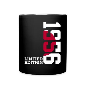 LIMITED EDITION 1956 JAPAN 70. GEBURTSTAG - Tasse einfarbig - Schwarz - Vorne