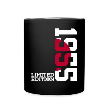 LIMITED EDITION 1955 JAPAN 71. GEBURTSTAG - Tasse einfarbig - Schwarz - Vorne