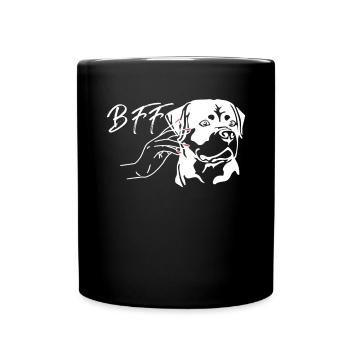 Accessoires pour chiens Rottweiler Propriétaires de chiens - Mug uni - noir - Devant