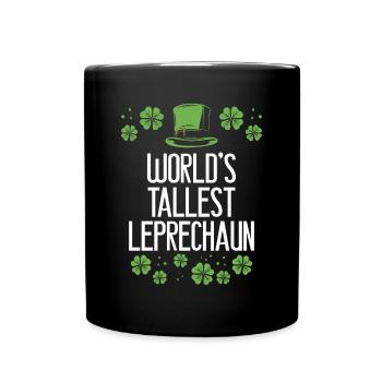 Biggest leprechaun in the world - Full Colour Mug - black - Front