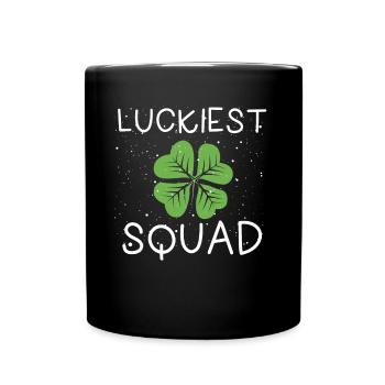 Happiest Shamrock troupe - Full Colour Mug - black - Front