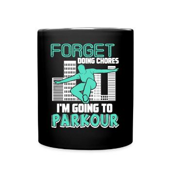 Parkour I'm Going To Parkour - Full Colour Mug - black - Front