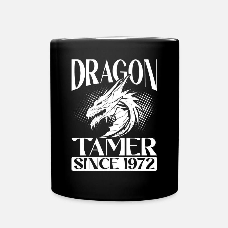 Dompteur de dragons depuis 1972 - Mug uni - noir