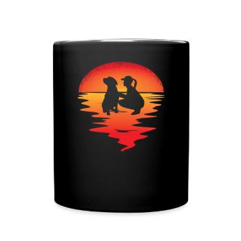Accessoires pour chiens Rottweiler Propriétaires de chiens - Mug uni - noir - Devant