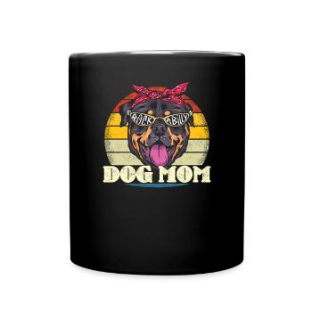 Accessoires pour chiens Rottweiler Propriétaires de chiens - Mug uni - noir - Devant