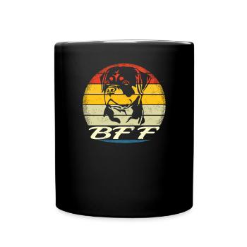 Accessoires pour chiens Rottweiler Propriétaires de chiens - Mug uni - noir - Devant