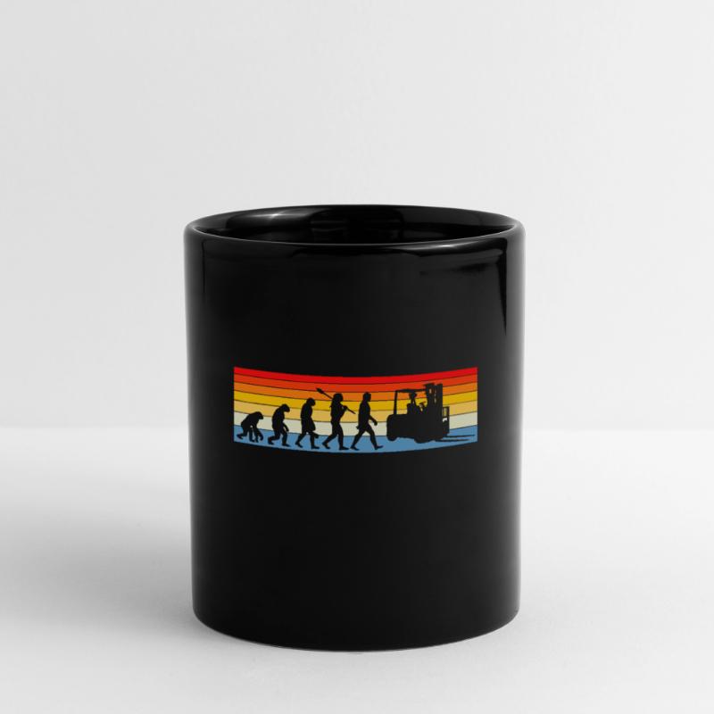 Forklift Evolution Forklift Operator Warehouse Wor Full Colour Mug