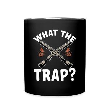 Tir au piège Tir au pigeon en argile Skeet - Mug uni - noir - Devant