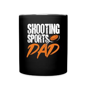 Tir au piège Tir au pigeon en argile Skeet - Mug uni - noir - Devant