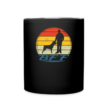 Accessoires pour chiens Rottweiler Propriétaires de chiens - Mug uni - noir - Devant