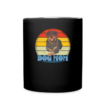 Accessoires pour chiens Rottweiler Propriétaires de chiens - Mug uni - noir - Devant