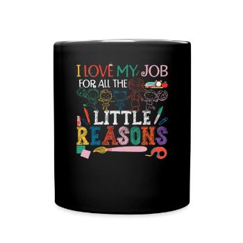 Professeur d’enseignement mignon - Mug uni - noir - Devant