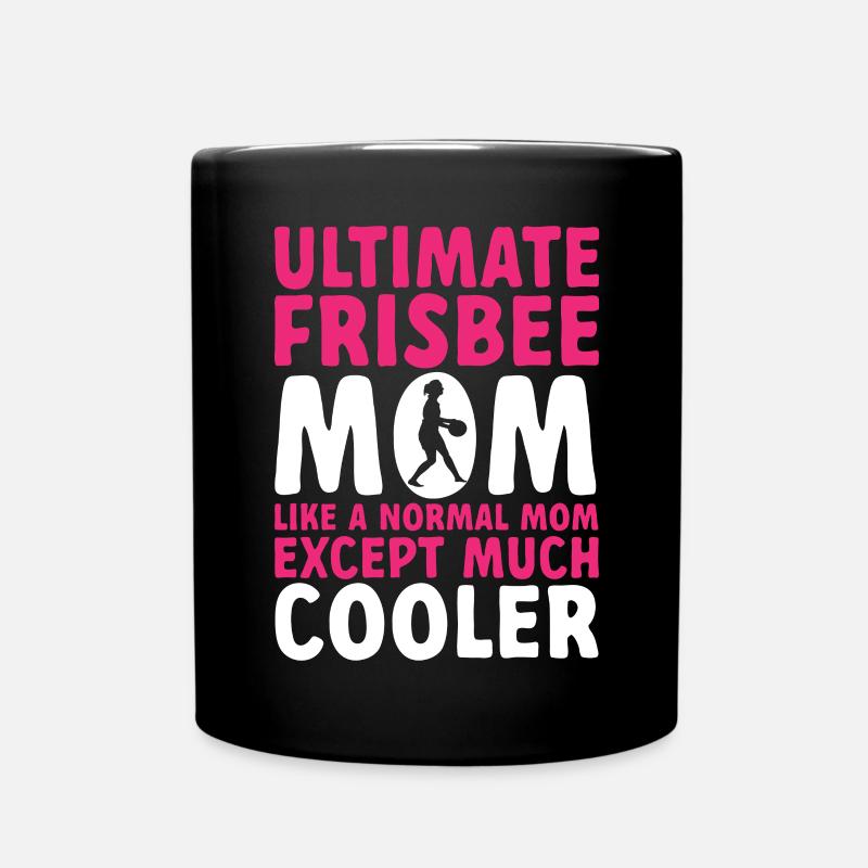 Ultimate Frisbee Wurfscheibe - Tasse einfarbig - Schwarz