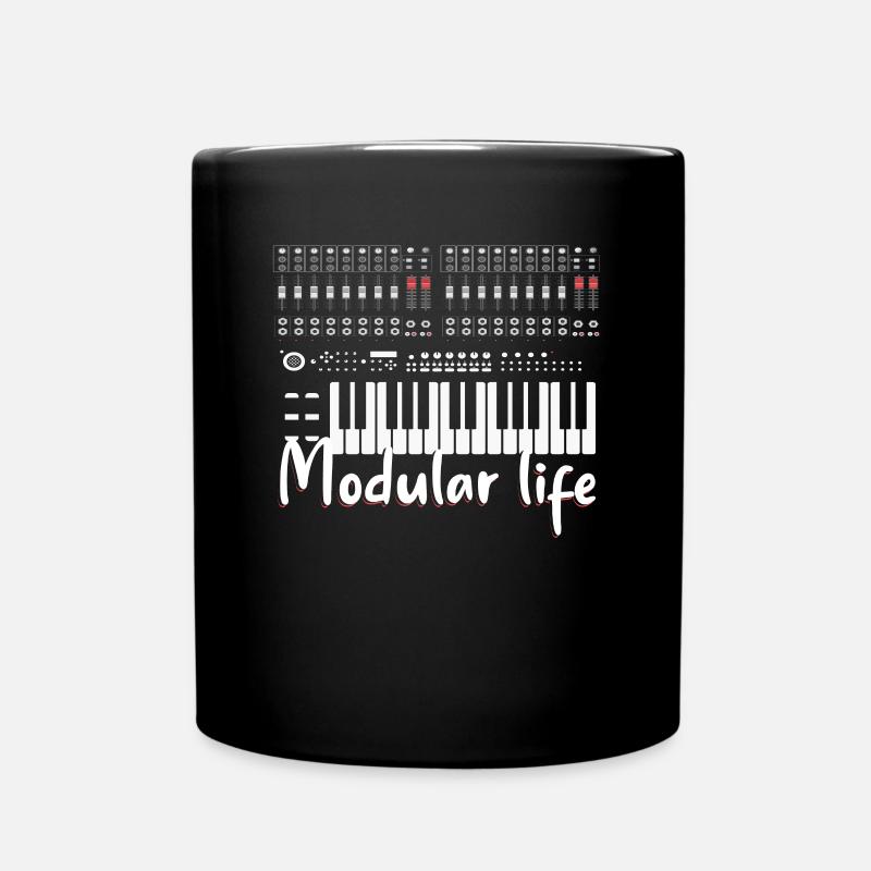Modular Life Electronic Musical Synthesizer - Tasse einfarbig - Schwarz