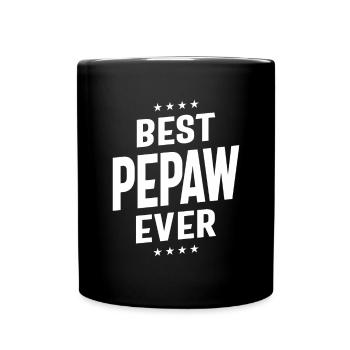 Best Pepaw Ever - Legendary Grandpa Love - Full Colour Mug - black - Front