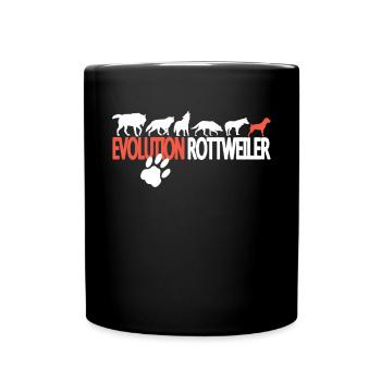Accessoires pour chiens Rottweiler Propriétaires de chiens - Mug uni - noir - Devant