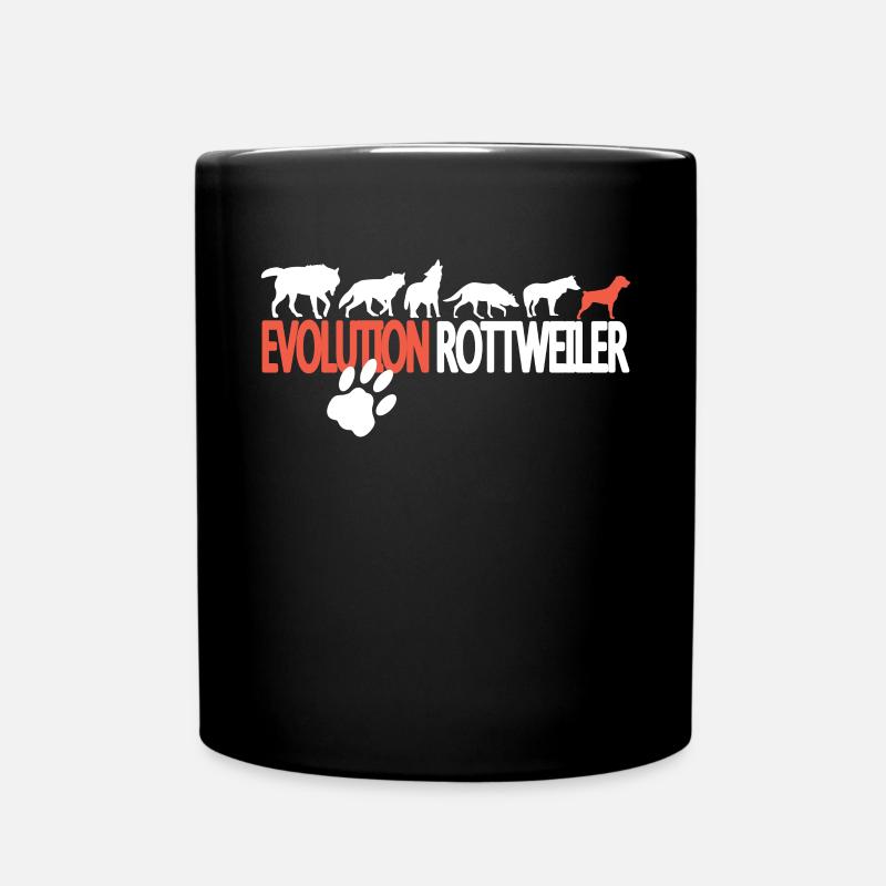 Accessoires pour chiens Rottweiler Propriétaires de chiens - Mug uni - noir