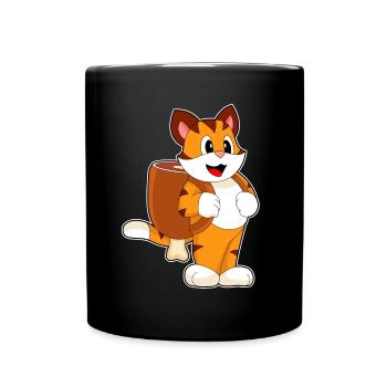 École de sac à dos Tiger Student - Mug uni - noir - Devant