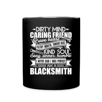Blacksmith I Am A Blacksmith - Full Colour Mug - black - Front