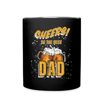 BRAVO AU MEILLEUR PAPA - Mug uni - noir - Devant