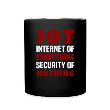 Internet Des Objets IOT Programmeur Admin IT - Mug uni - noir - Devant