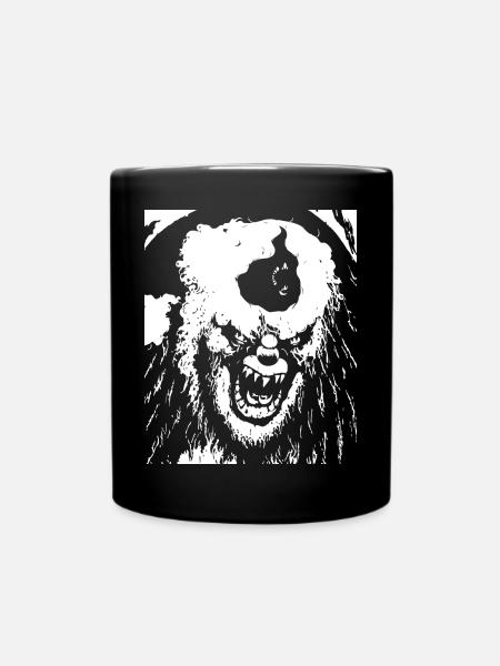 Horreur Clown Spooky Halloween Film d’horreur Evil Cl - Mug uni - noir