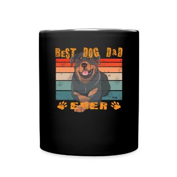 Accessoires pour chiens Rottweiler Propriétaires de chiens - Mug uni - noir - Devant