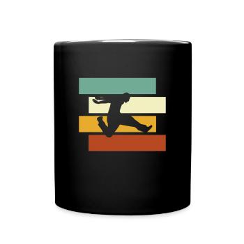 Parkour Retro - Full Colour Mug - black - Front