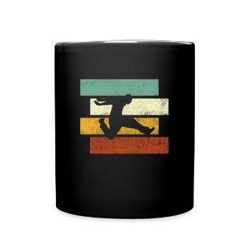 Parkour Retro - Full Colour Mug - black - Front