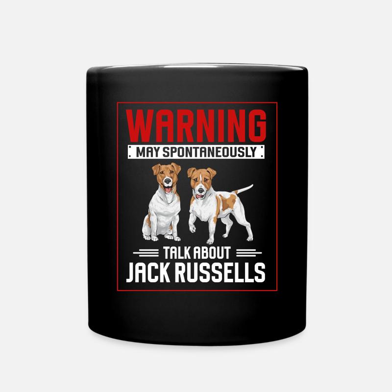 Jack Russell Terrier - Full Colour Mug - black
