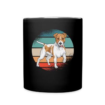 Jack Russell Terrier - Mug uni - noir - Devant