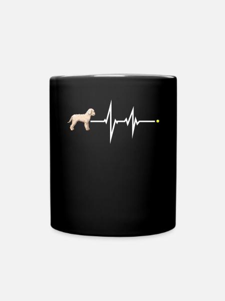 Hundezubehör Pudel Hundebesitzer - Tasse einfarbig - Schwarz