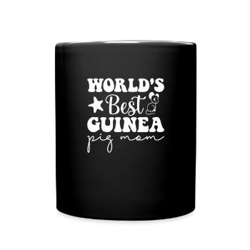 Guinea Pig Lover Guinea Pig Owner - Full Colour Mug - black - Front