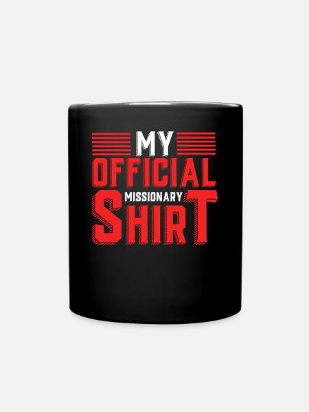 Mormonen LDS - Tasse einfarbig - Schwarz