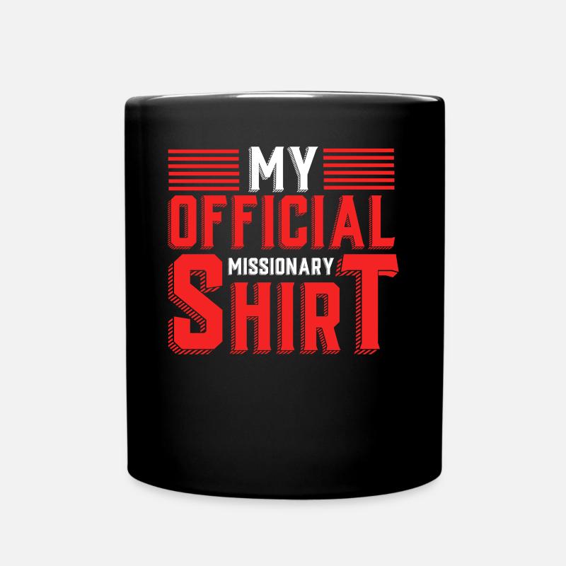 Mormonen LDS - Tasse einfarbig - Schwarz