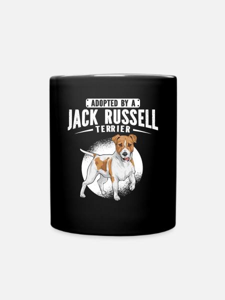 Jack Russell Terrier - Mug uni - noir