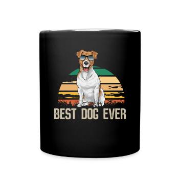 Jack Russell Terrier - Mug uni - noir - Devant