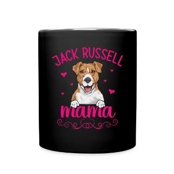 Jack Russell Terrier - Mug uni - noir - Devant