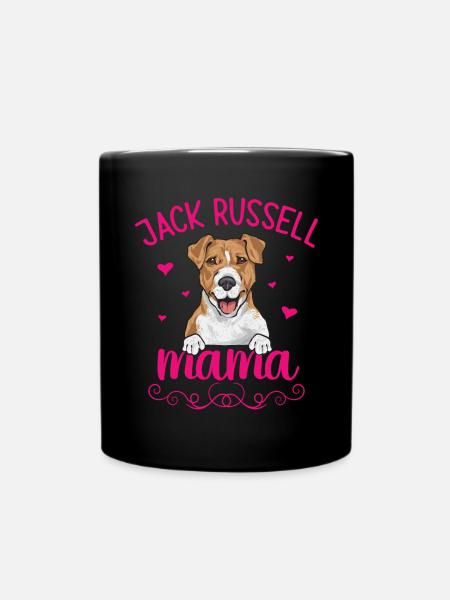 Jack Russell Terrier - Full Colour Mug - black